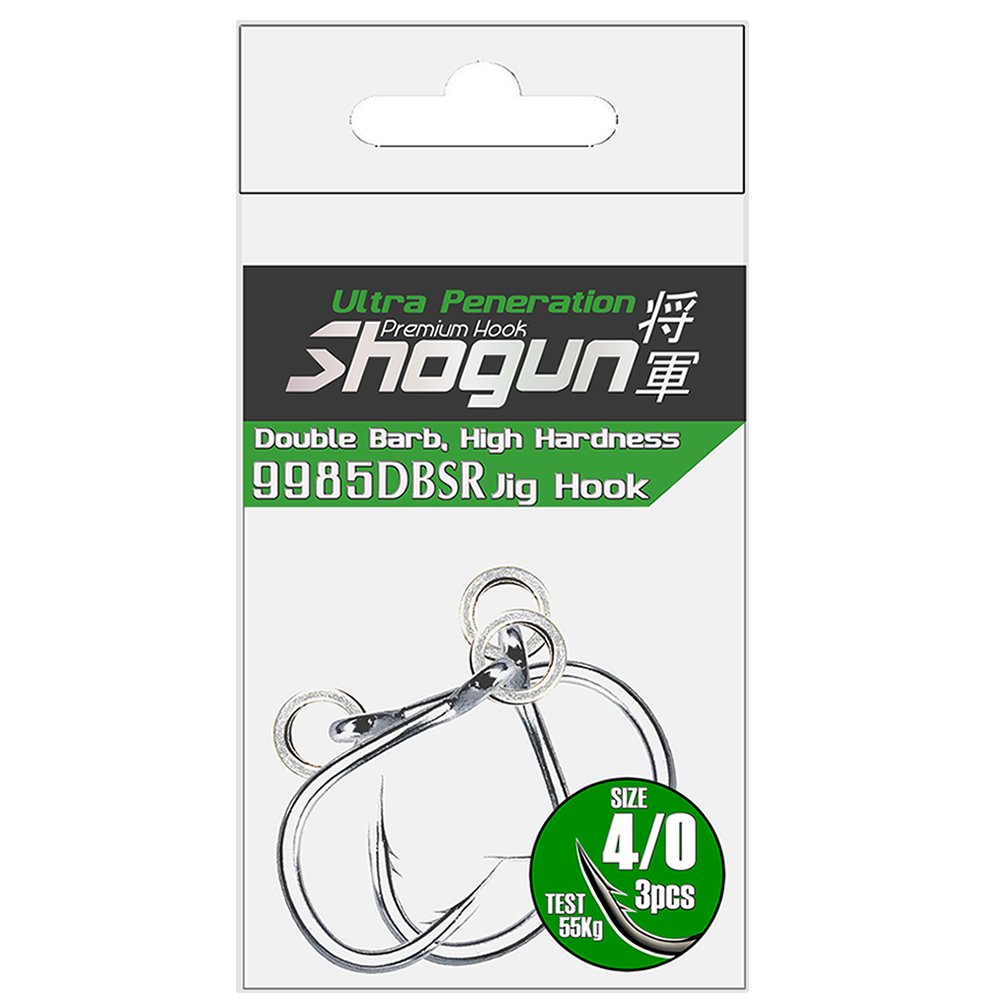 Shogun 9985DBSR Jigger Double Barb Solid Ring Steel İğne