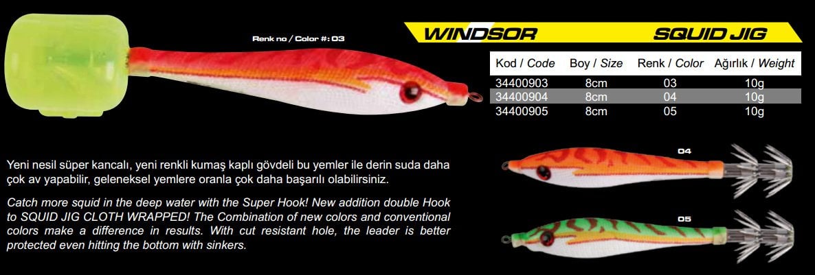 Protackle Windsor Kalamar Zokası